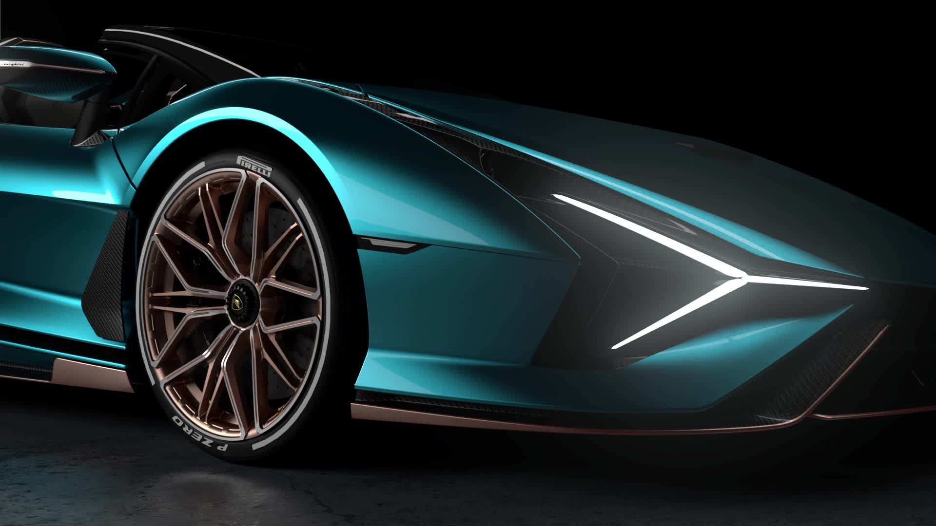Lamborghini Sián Roadster - Technical Specifications, Pictures, Videos