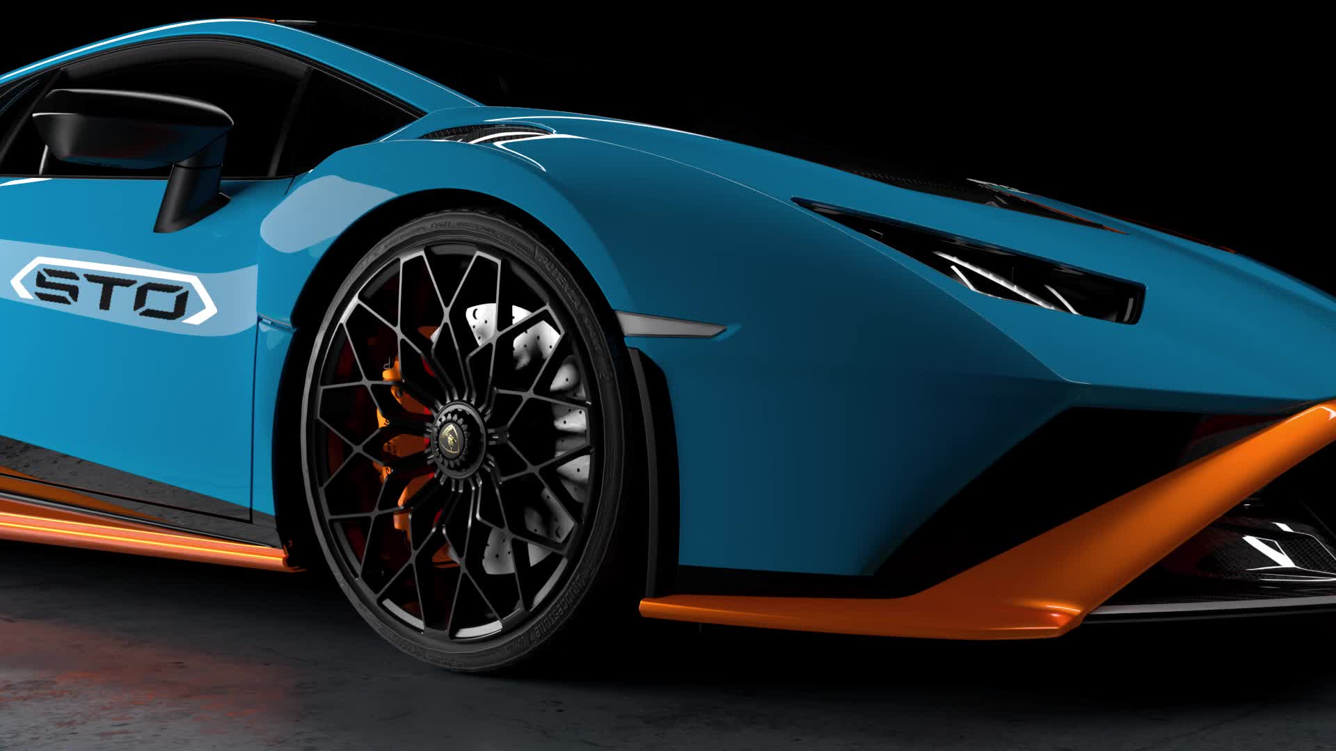 STICKERS 3D Decals Lamborghini Automobili Squadra Corse OFFICIAL Pack of 4 CA 